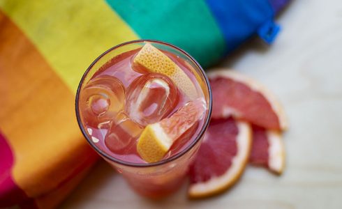 Grapefruit lemonade