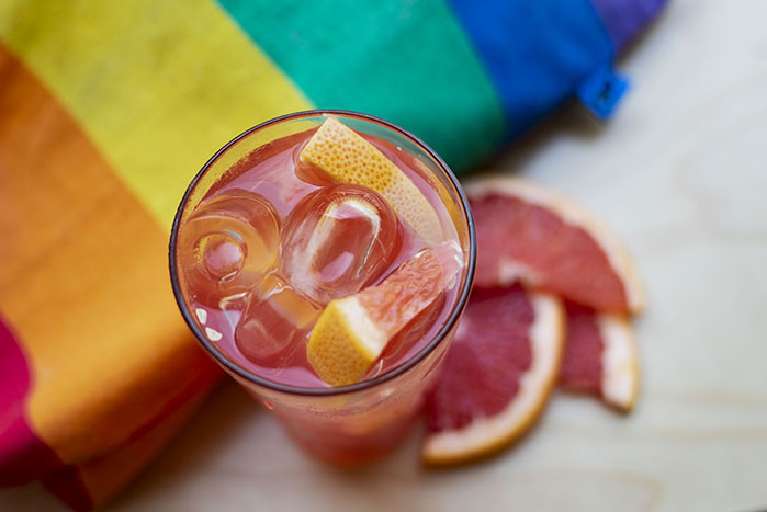 Grapefruit lemonade