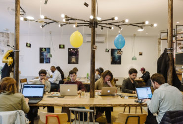 Anticafé coworking café Paris république